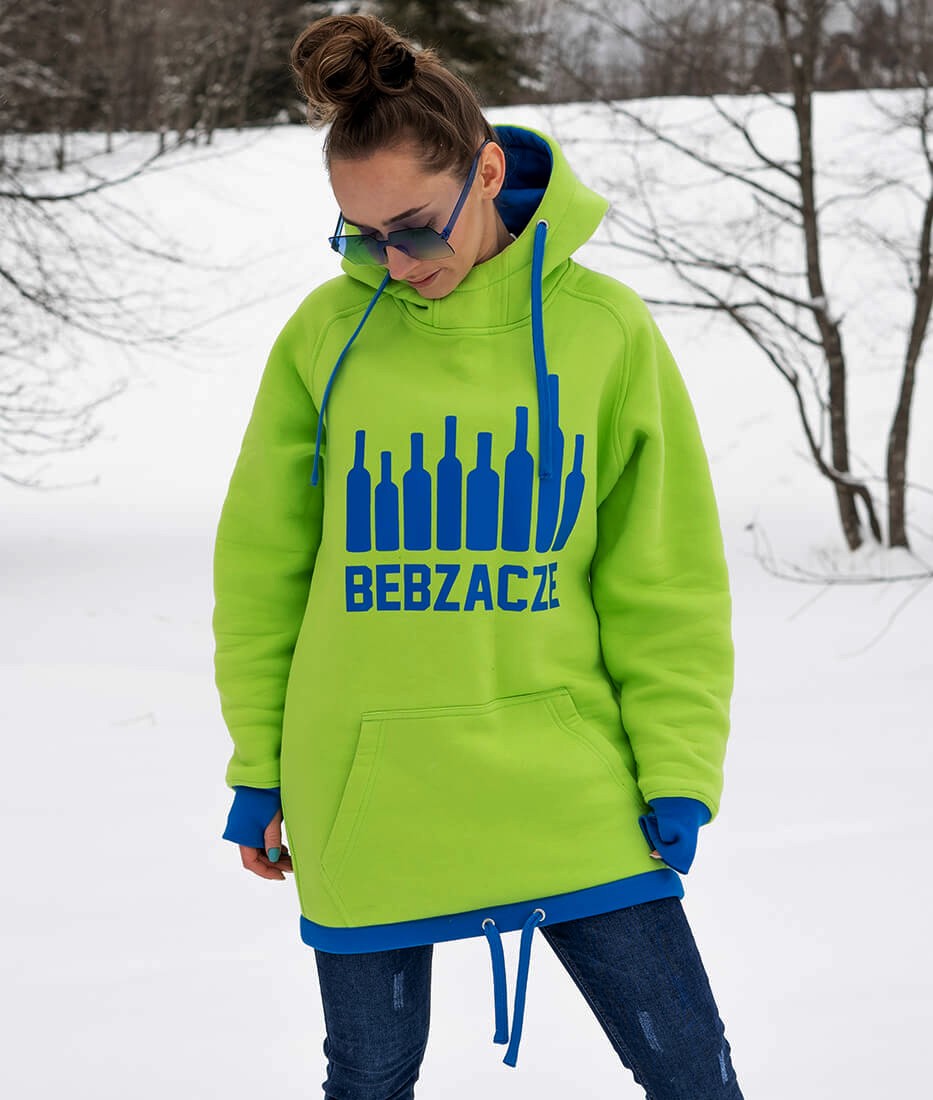 Bluza Bebzacze Bottletude damska [Long hoodie]